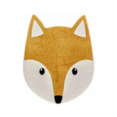 Karaca Cashmere Carpet Nature Lover Recyclable Lovely Friends Fox 120x120cm |  210.01.01.0003